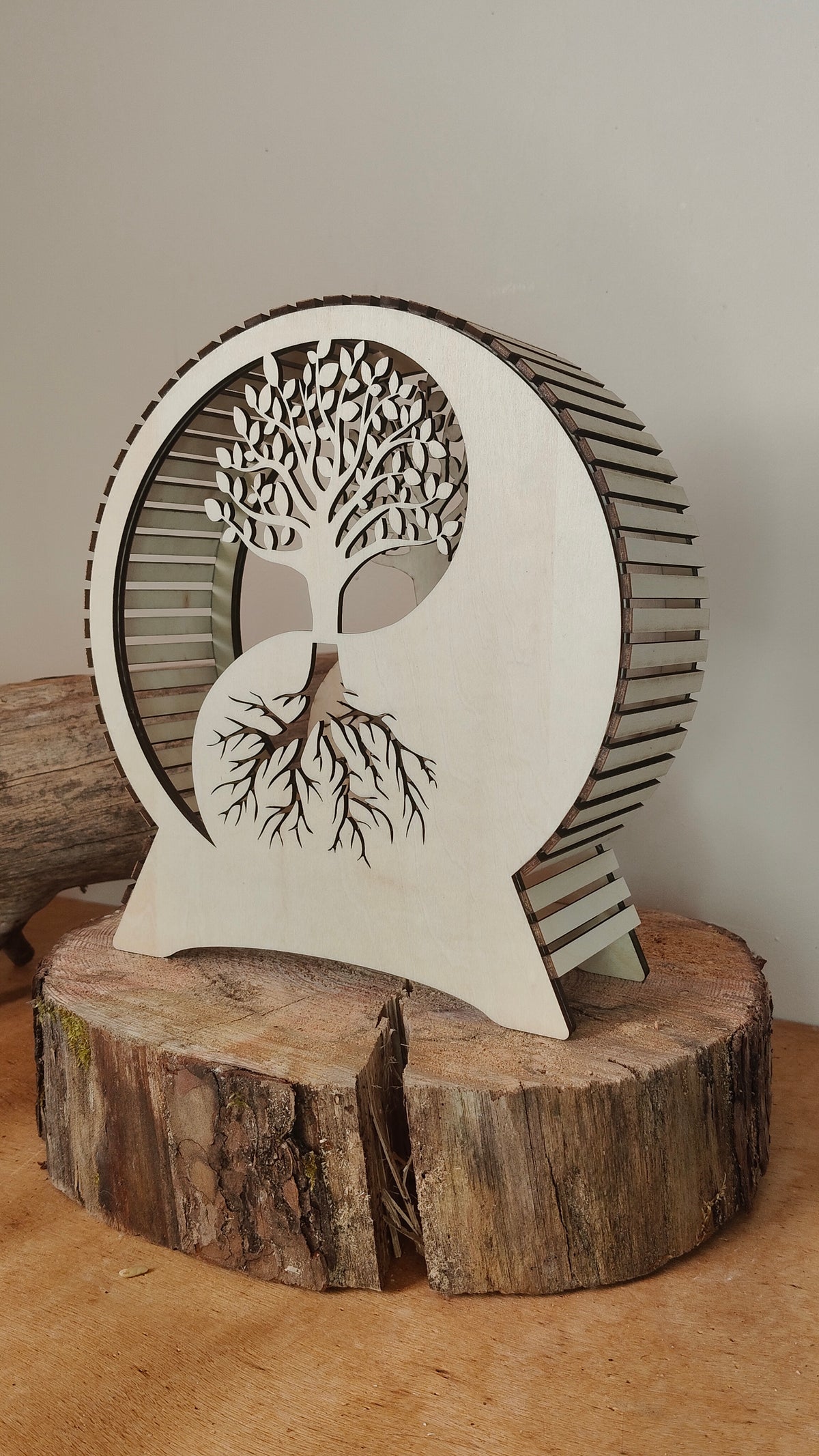 Lampe Arbre De Vie 16 Couleurs Personnalisable - Veilleuse 3D Avec Nom Ou Message, Déco Lumineuse Zen